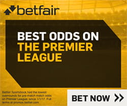 Betfair Best Odds Premier League