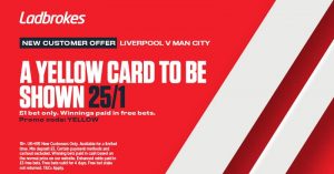 Liverpool v Man City Yellow Card Offer