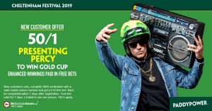 50/1 Presenting Percy to win Gold Cup at Paddy Power